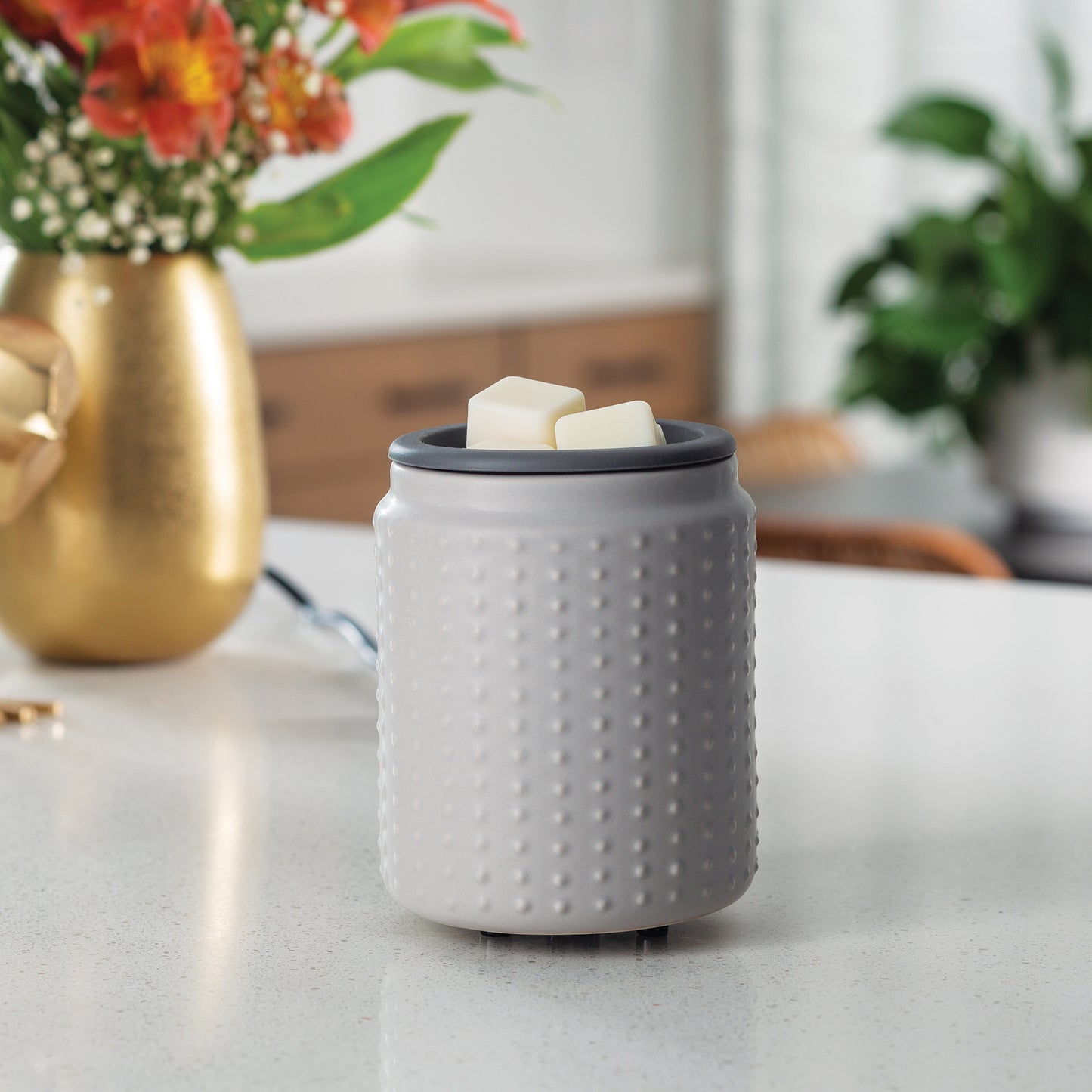 Gray Flip Dish Warmer