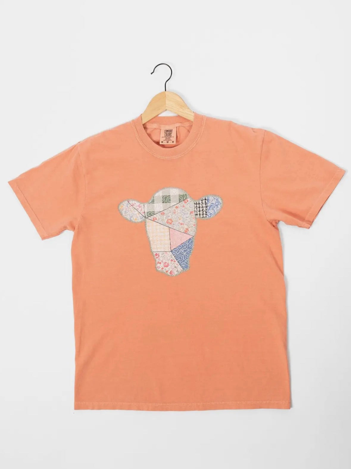 Cow Patchwork Tee