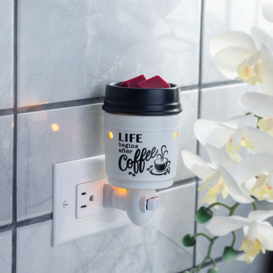 Coffee plug in warmer